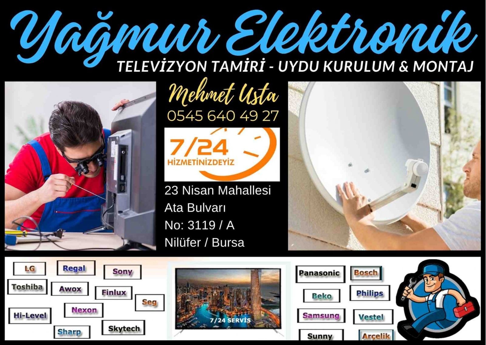 BURSA Beyaz Eşya Servisi